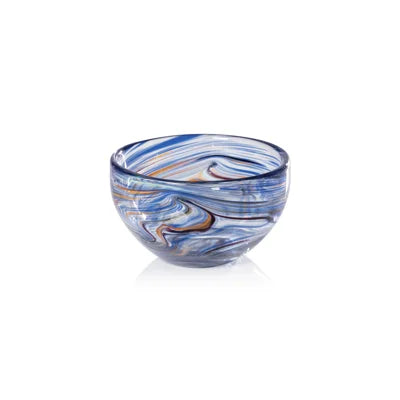 Delphine Hand- Blown Glass Bowl