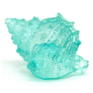 CLEAR BLUE FROG SHELL
