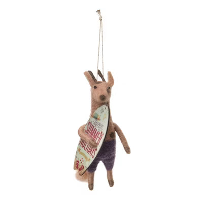 BEACH REINDEER ORNAMENT