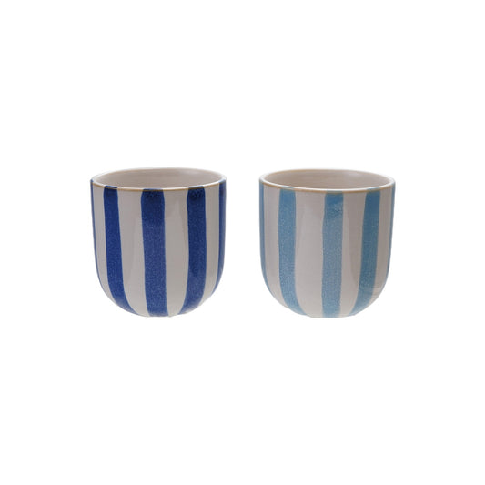 Striped Stoneware