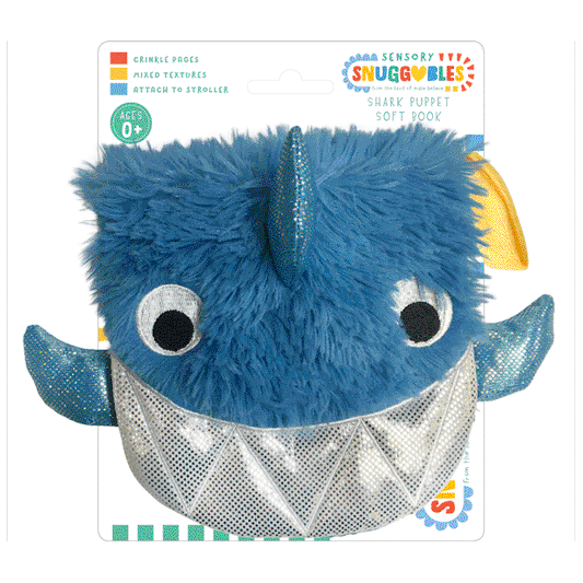 Shark Puppet Soft Book