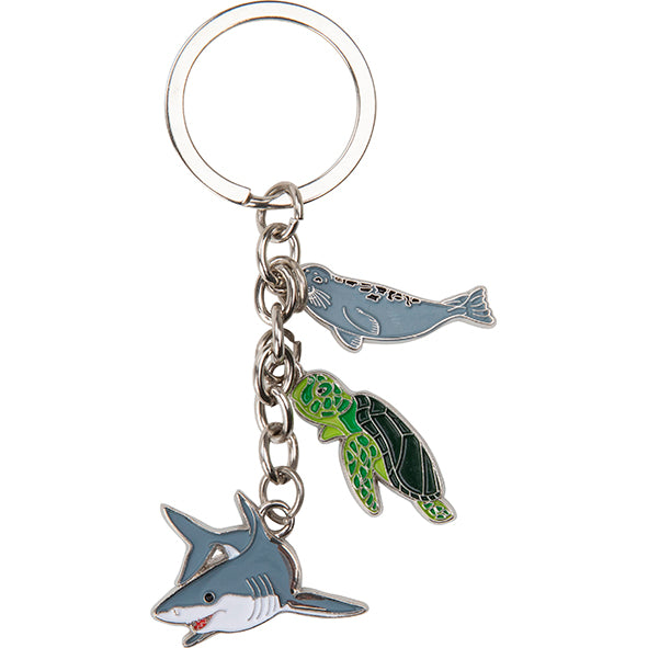 Key Ring Charm Ocean 3”