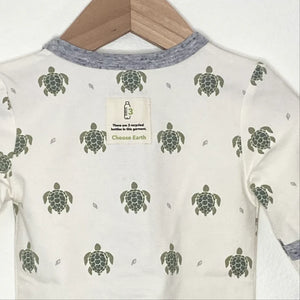 SEA TURTLE FOOTIE 3-6