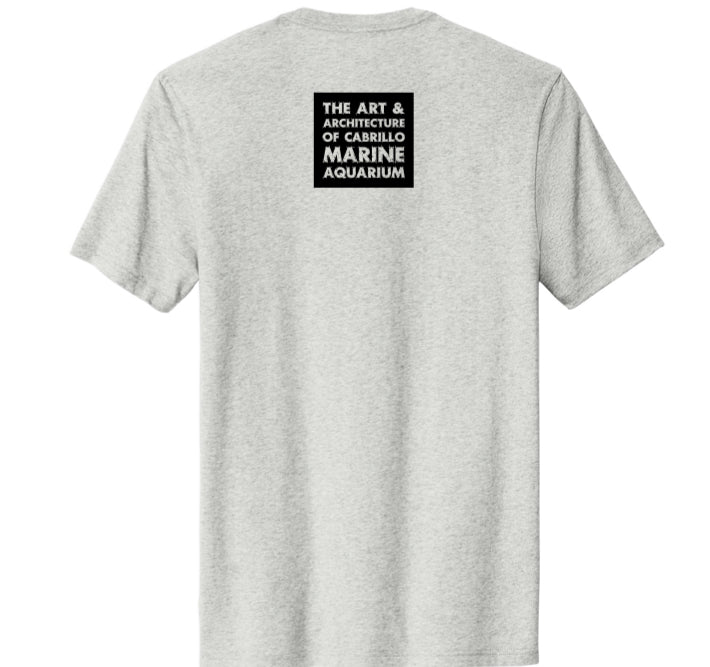 The Art and Architecture of Cabrillo Marine Aquarium T Shirt (Grey)