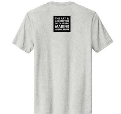 The Art and Architecture of Cabrillo Marine Aquarium T Shirt (Grey)