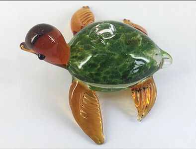 CMA BLOWN GLASS ORNAMENT