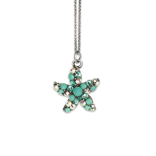 Crystal Starfish Necklace