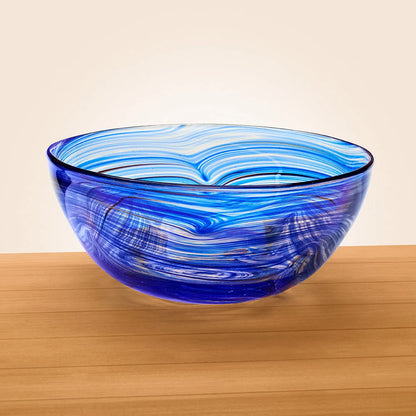 Delphine Hand- Blown Glass Bowl