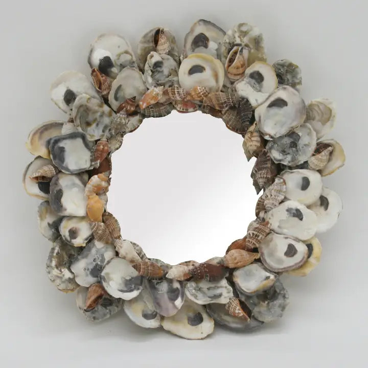 OYSTER SHELL MIRROR
