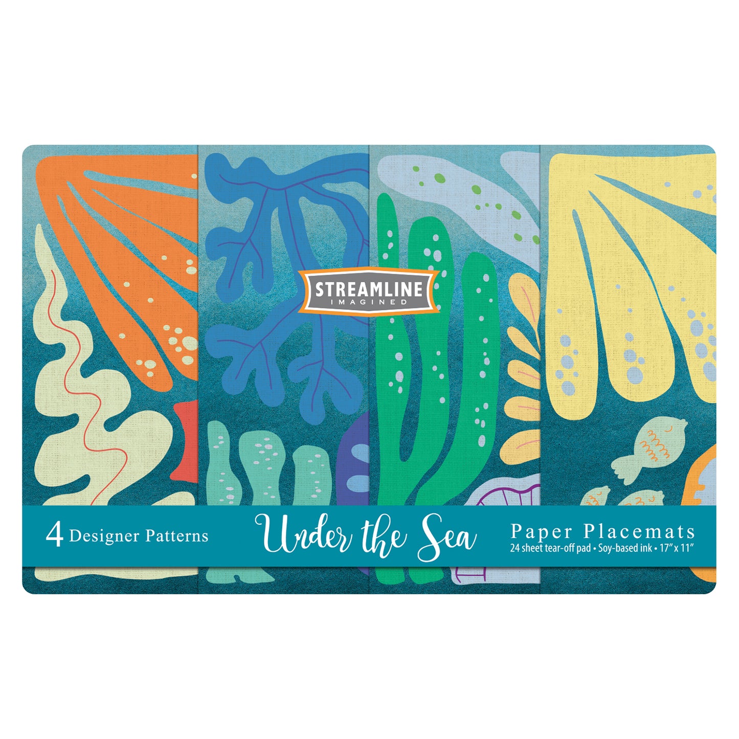 PAPER PAD PLACEMATS - UNDER THE SEA