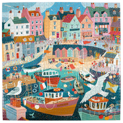 Seaside Harbor 1000 Piece Puzzle