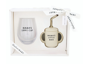 MAMA+MINI GLASS CUP SET