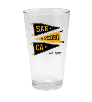 16OZ SAN PEDRO PINT GLASS