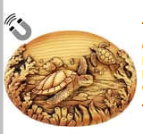 Wood CMA Magnet