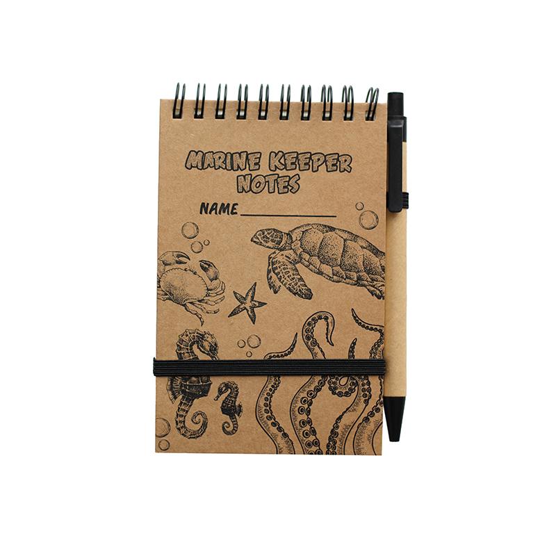 Small Recycled Marine Keeper Notebook