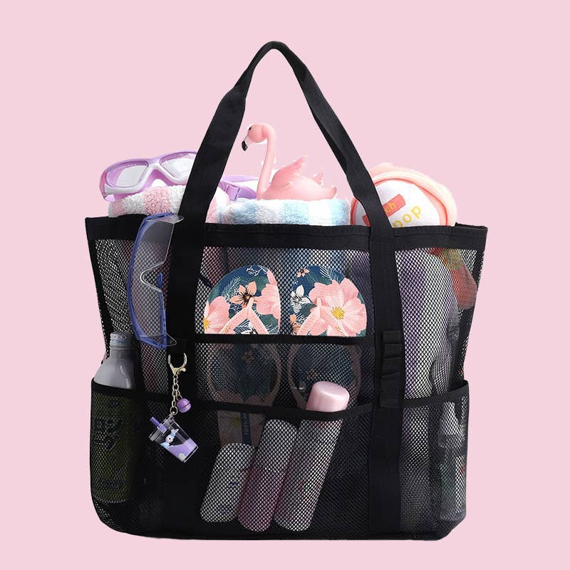 Large Mesh Beach Bag