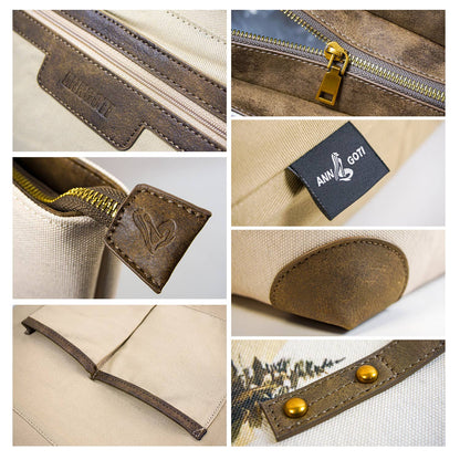 Seaweed Canvas Tote Bag