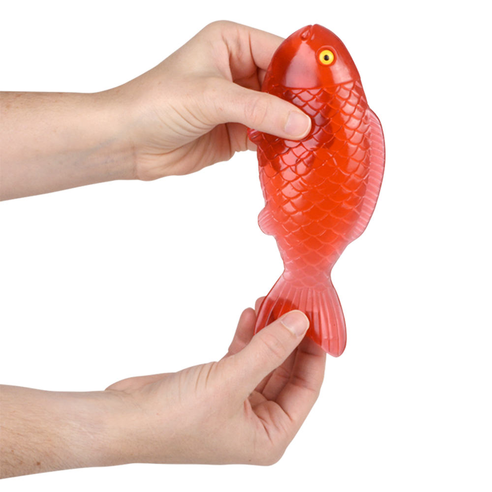 (T) 7.5" JUMBO STICKY STRETCH FISH