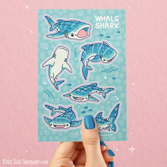 Whale Shark Sticker Sheet