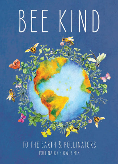 Blue Planet - Pollinator Flower Mix Seed Packets