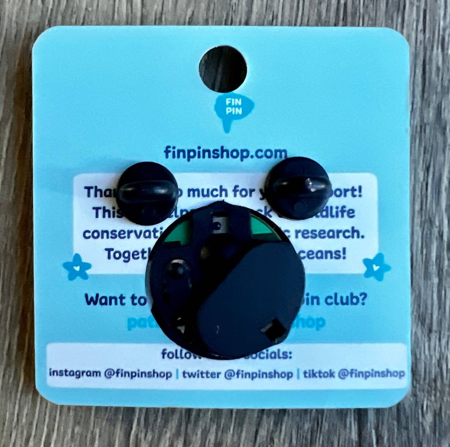 Anglerfish light up pin
