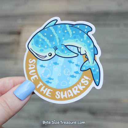 Whale Shark Vinyl Sticker