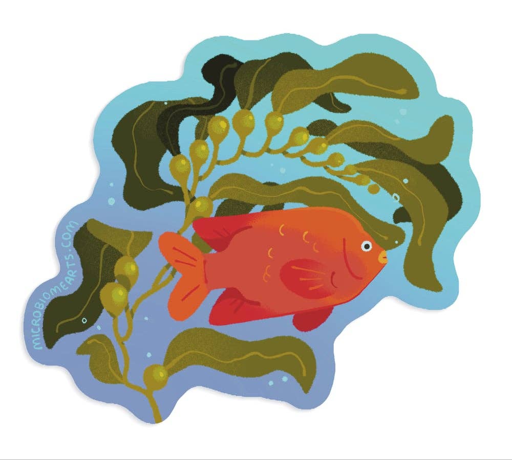 Garibaldi Fish Sticker