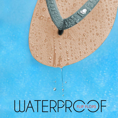 Huggoes - Misty Women's Natural Rubber Flip-Flops