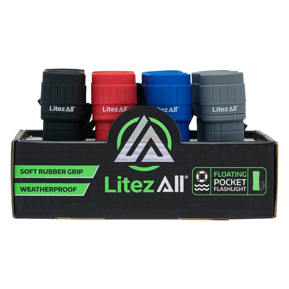 LitezAll 100 Lumen All Weather Rubber Coated Flashlight