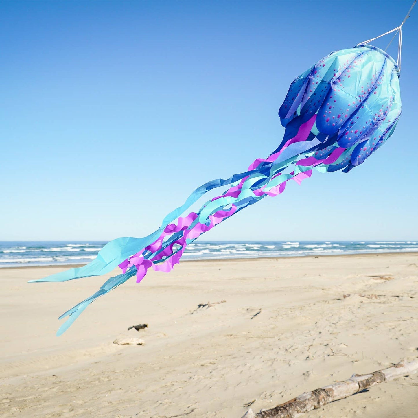 40-inch Blue Jellyfish 3D Windsock