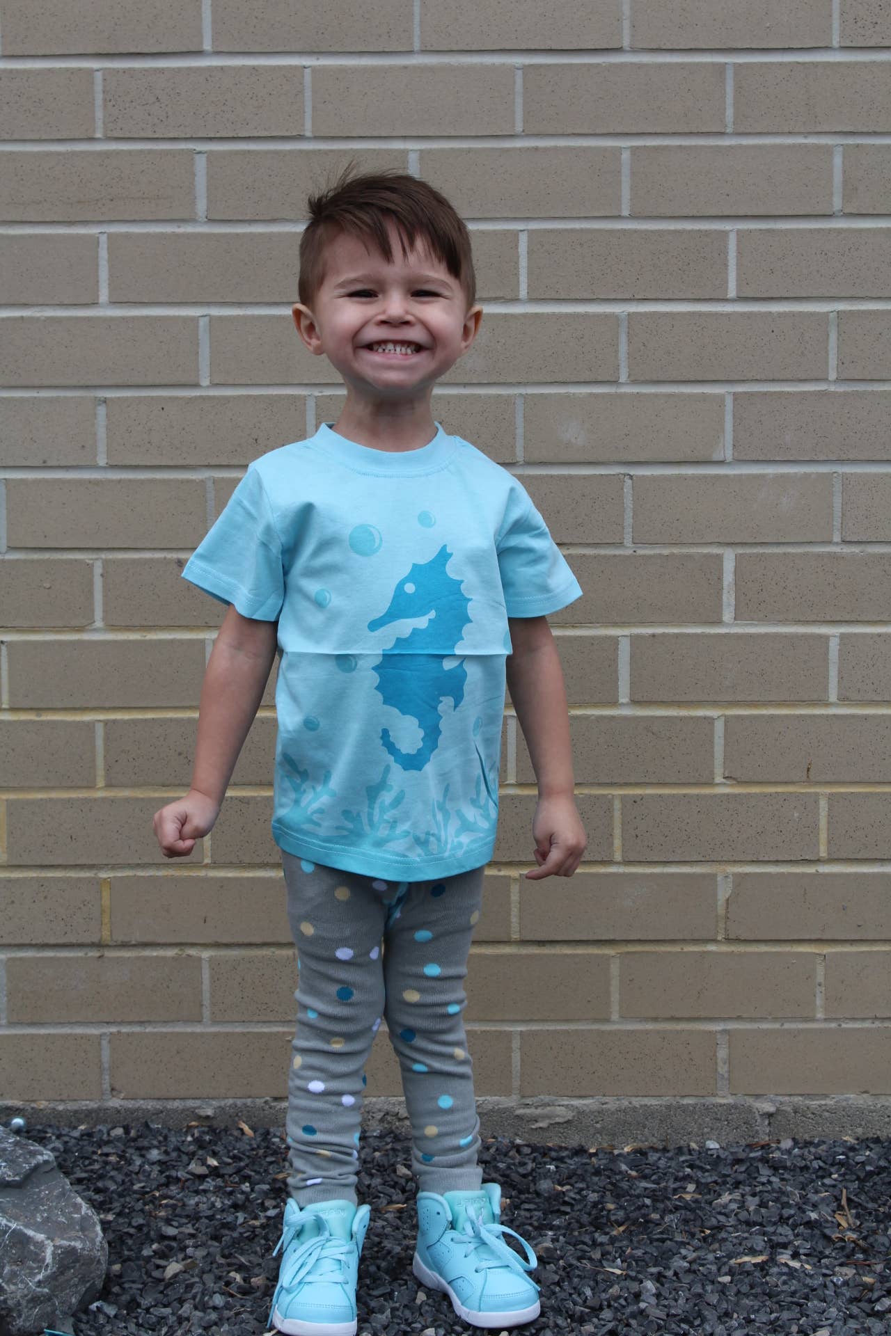 Seahorse Toddler and Kids Shirt