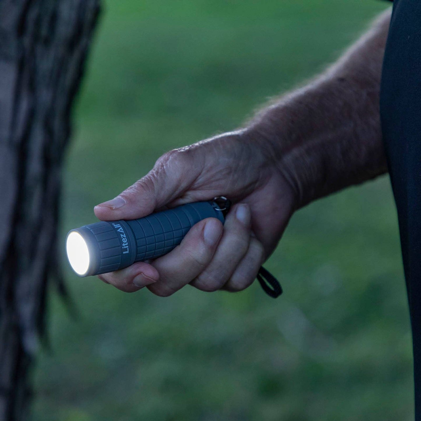 LitezAll 100 Lumen All Weather Rubber Coated Flashlight