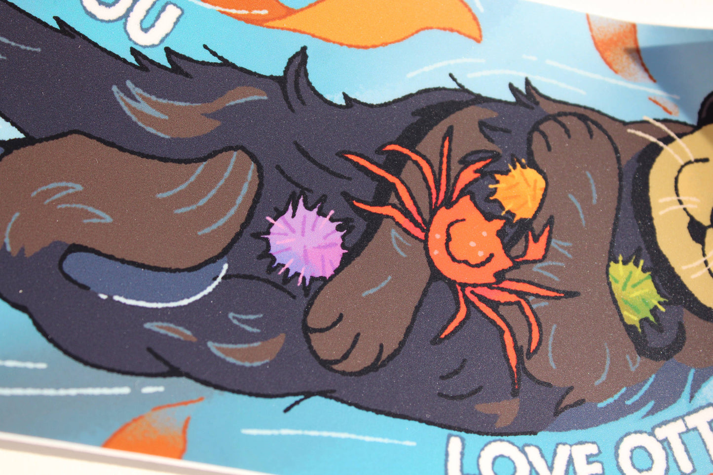 Sea Otter Bumper Sticker