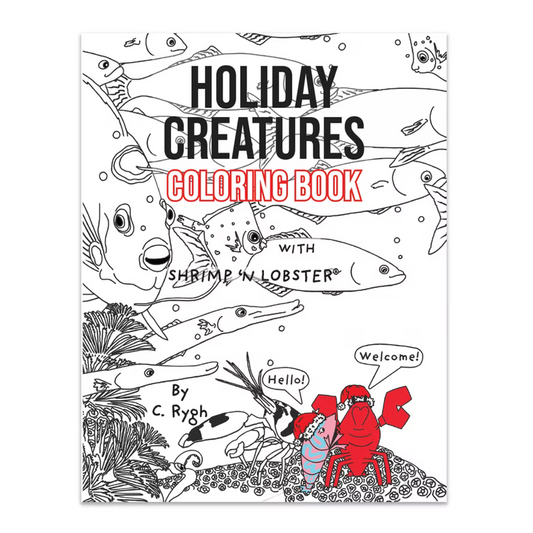 Holiday Creatures Coloring Booking