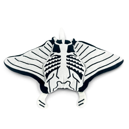 AquaGlows Manta Ray Plush | Reversible, Glow in the Dark