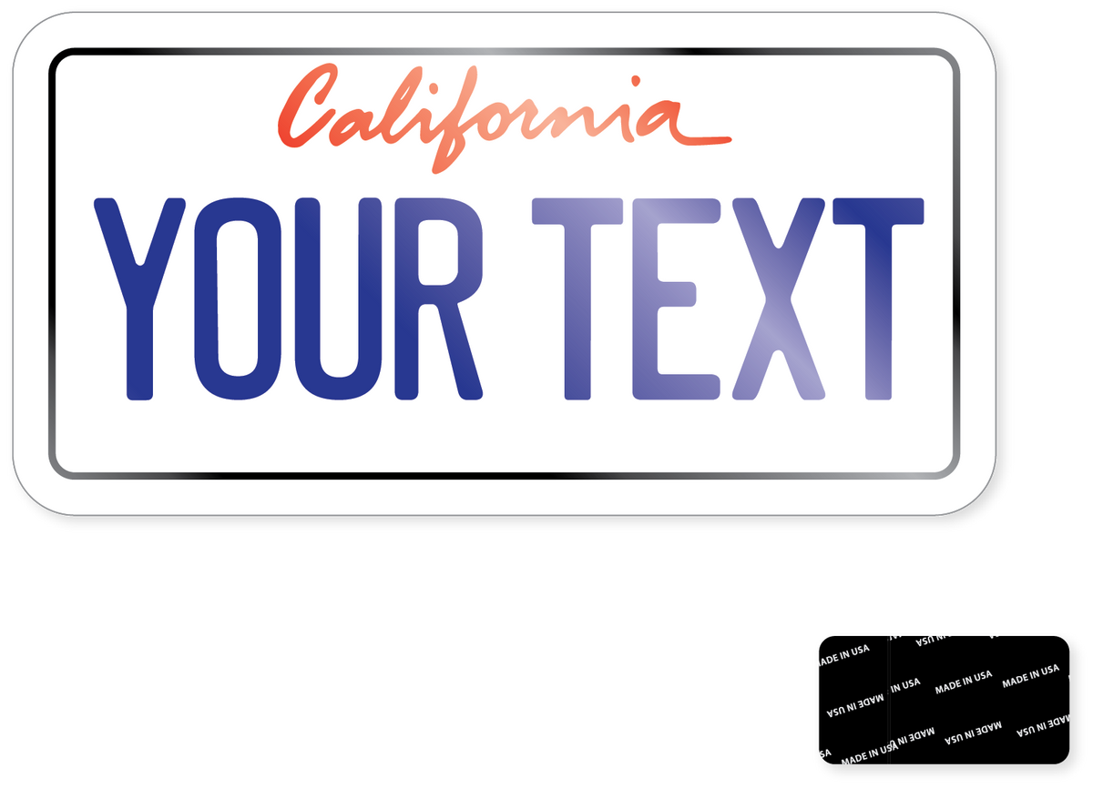 San Pedro  License Plate Magnet