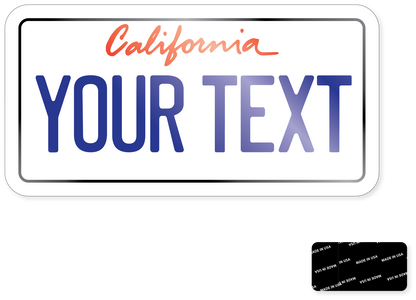 San Pedro  License Plate Magnet