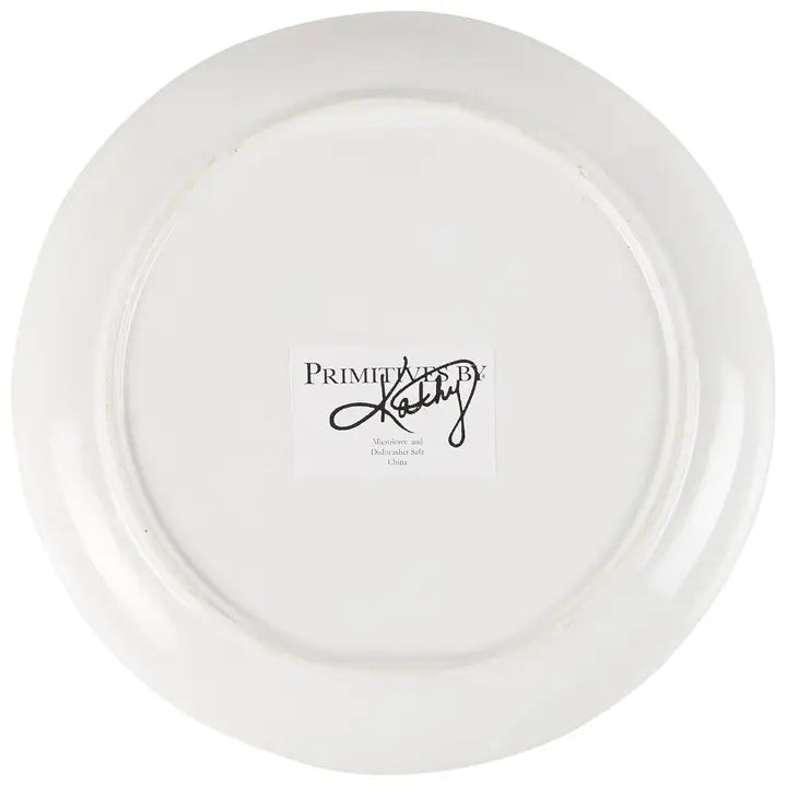 Embossed Beach Salad Plate