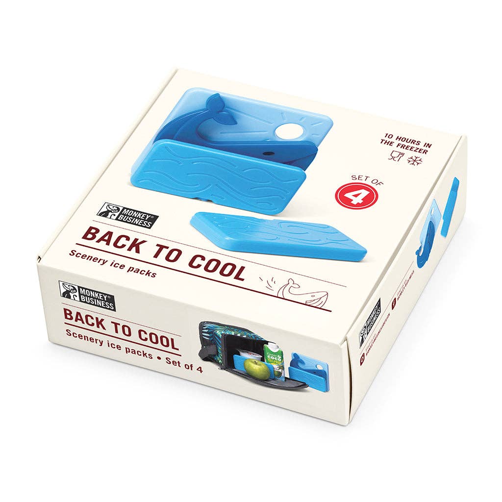 Whale Fun Ice Packs Set | Back To Cool