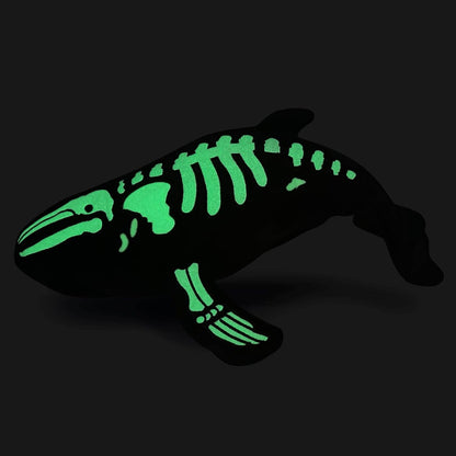 AquaGlows Humpback Whale Plush | Reversible Glow in the Dark