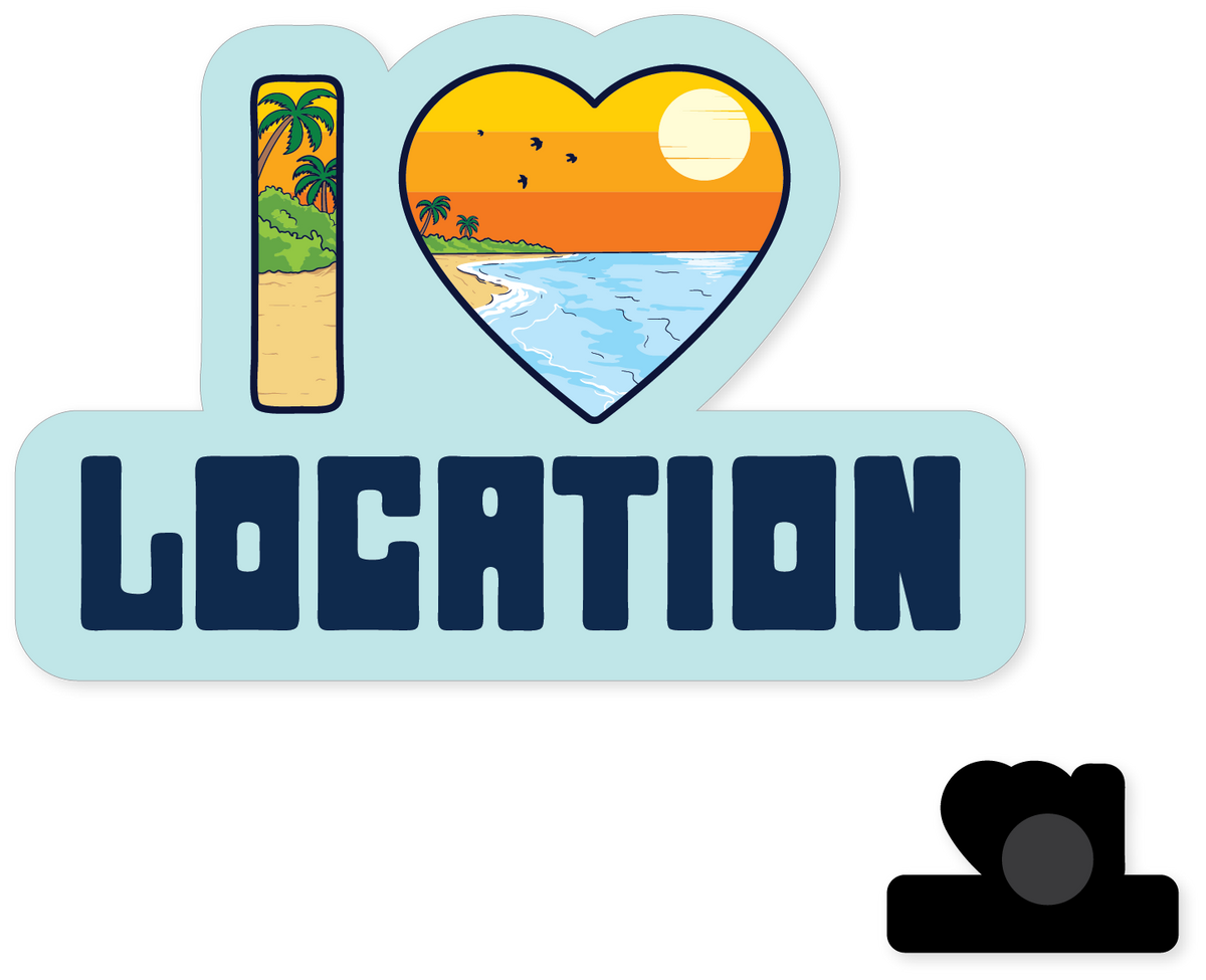 I Heart Cabrillo Beach Magnet
