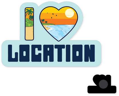 I Heart Cabrillo Beach Magnet