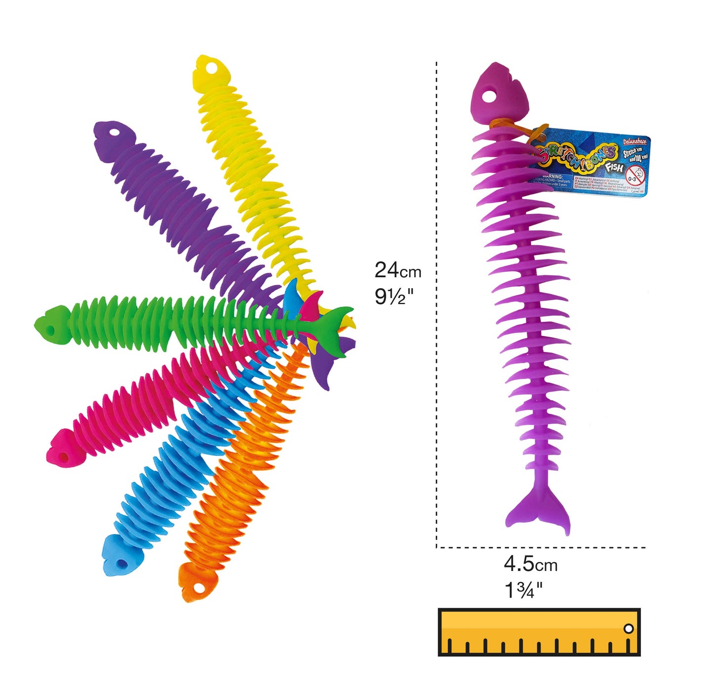 Stretchibones - Fish Stretchy Skeleton