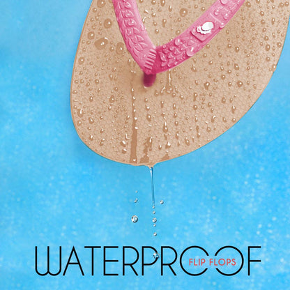 Huggoes - Misty Women's Natural Rubber Flip-Flops