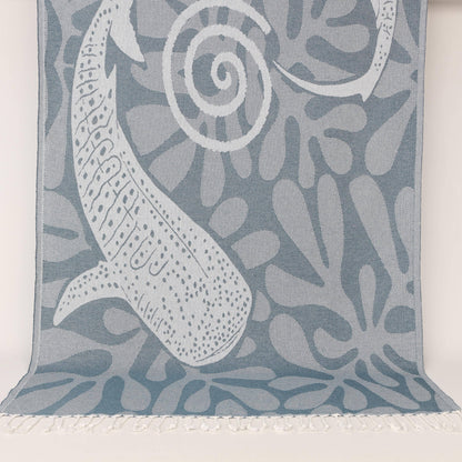 Whale Shark Turkish Towel