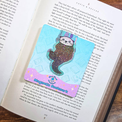 Sea Otter Magnetic Bookmarks | Book Lover Page Marker