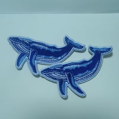 Sealife Embroidery patch