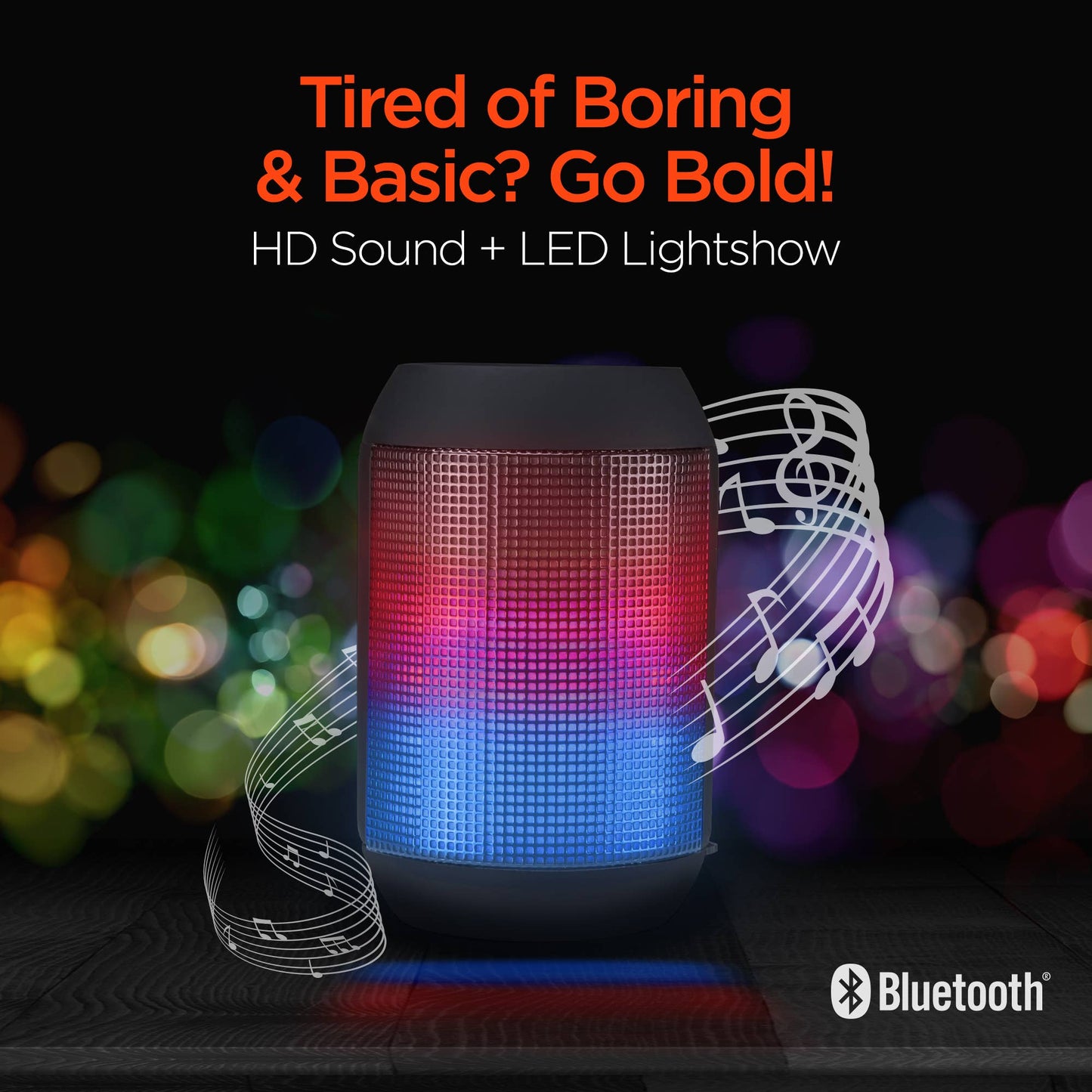 RaveMini LED Wireless Speaker