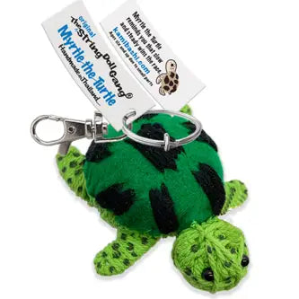 Myrtle the Turtle String Doll Keychain