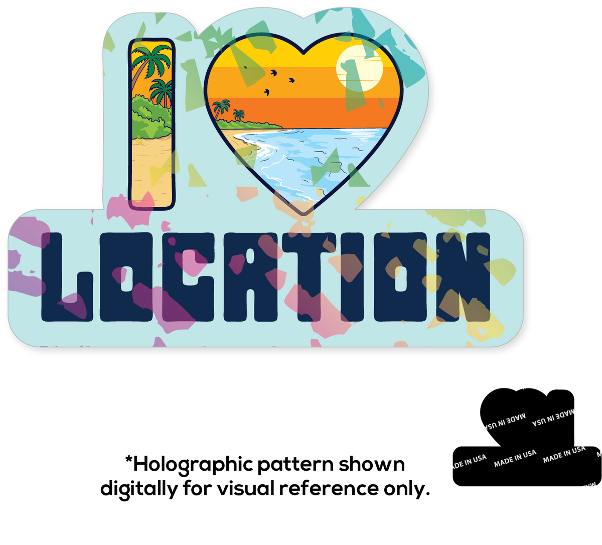 I Heart Cabrillo Beach Magnet